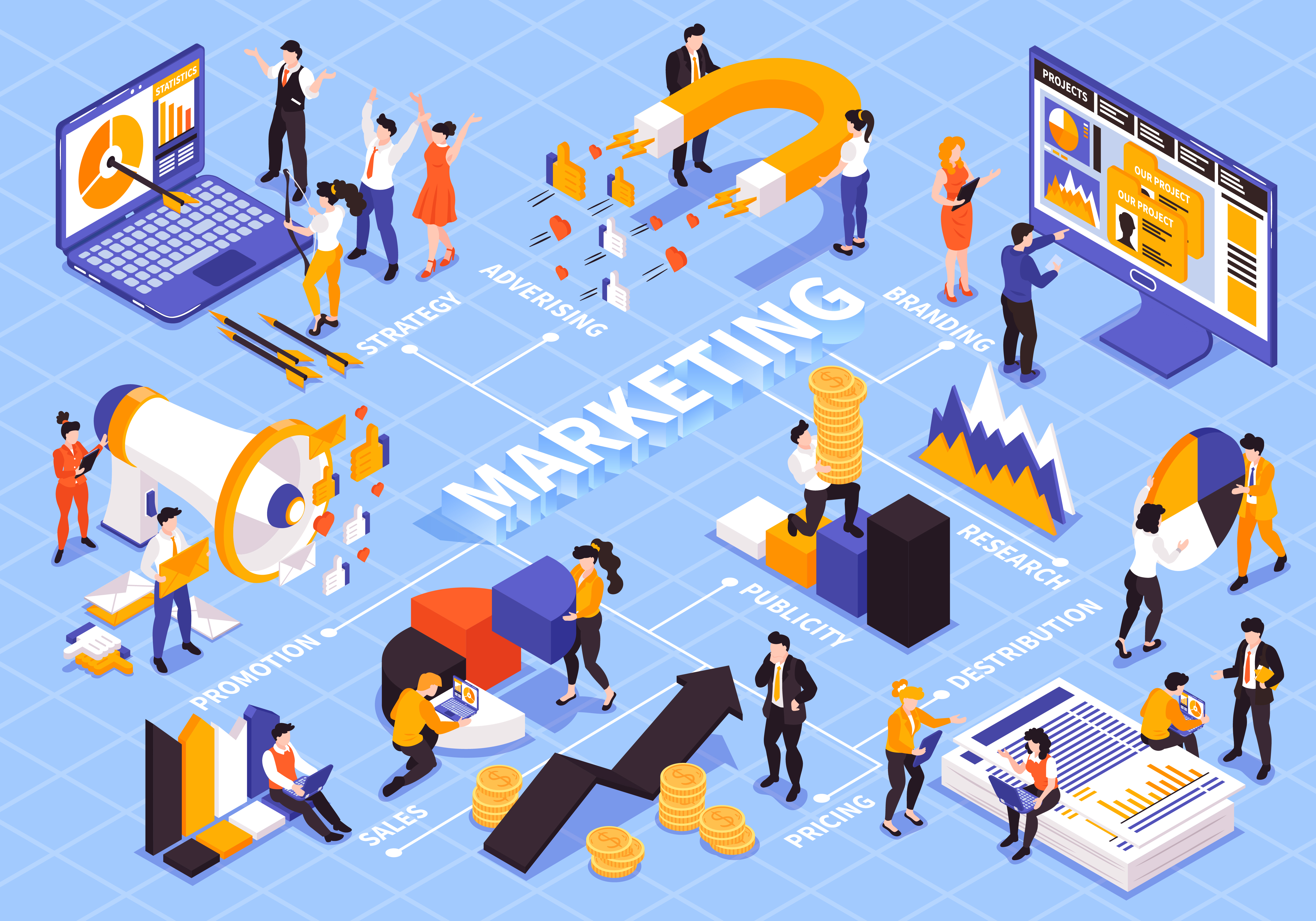 Ad Tech Illustration